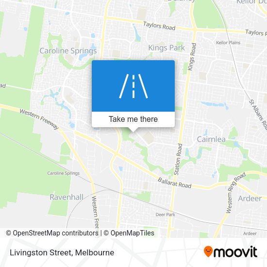 Livingston Street map