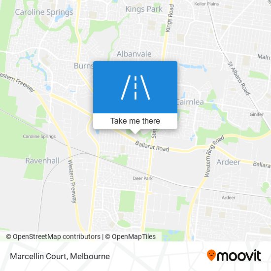 Mapa Marcellin Court