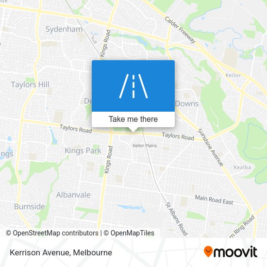 Kerrison Avenue map