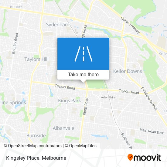 Kingsley Place map