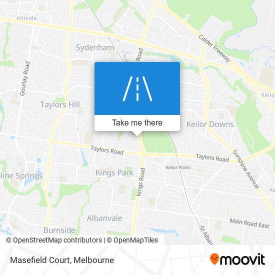 Masefield Court map