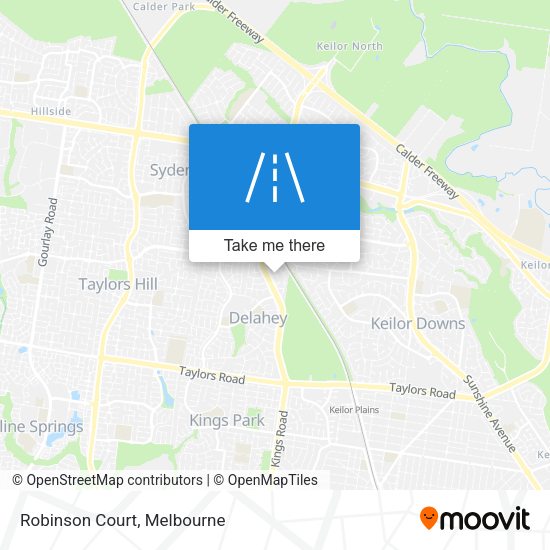 Robinson Court map