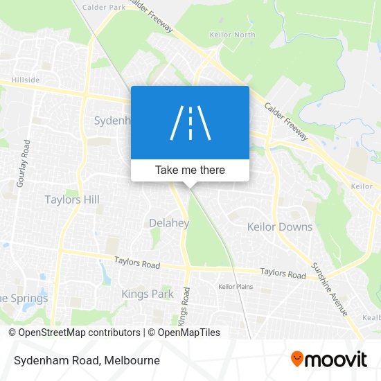 Sydenham Road map