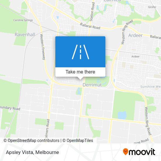 Apsley Vista map