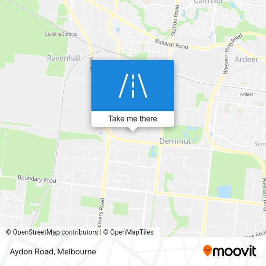 Aydon Road map