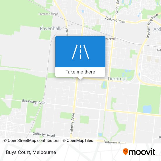 Buys Court map