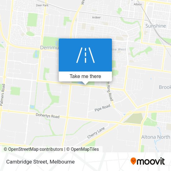Cambridge Street map