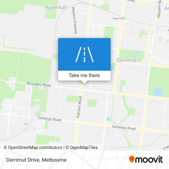 Derrimut Drive map