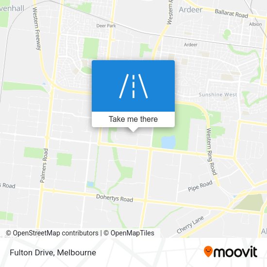 Fulton Drive map