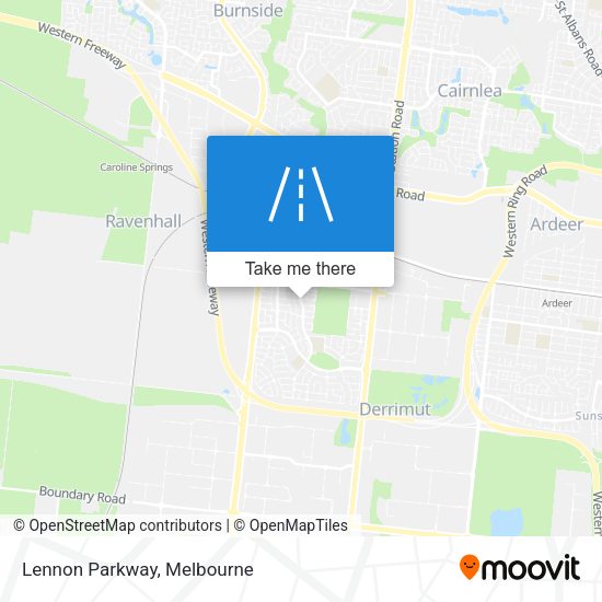 Lennon Parkway map