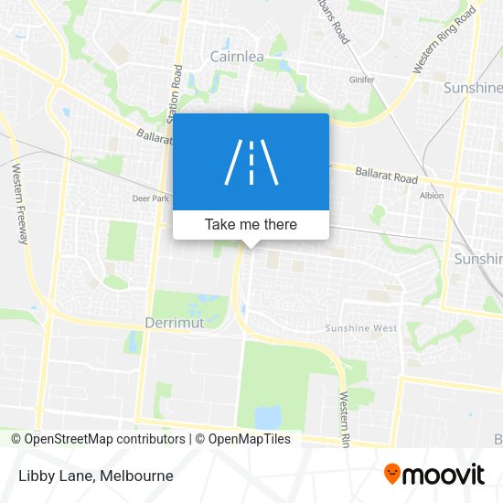 Libby Lane map