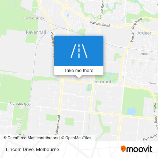 Lincoln Drive map