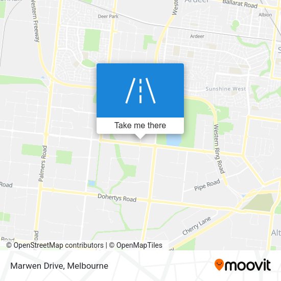 Marwen Drive map