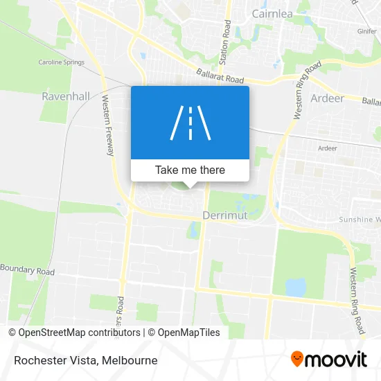 Mapa Rochester Vista