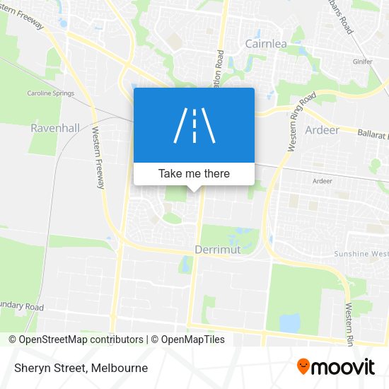 Sheryn Street map