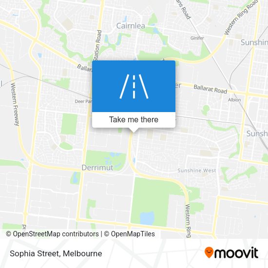 Sophia Street map