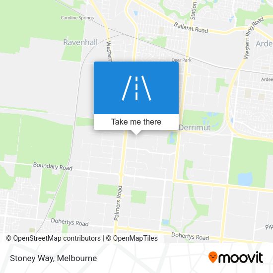 Stoney Way map