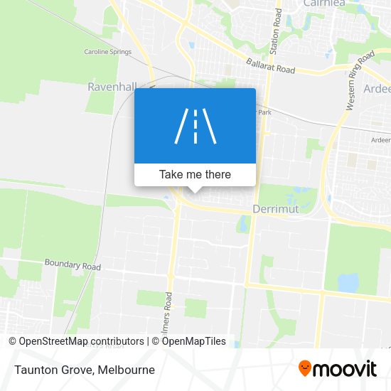 Taunton Grove map