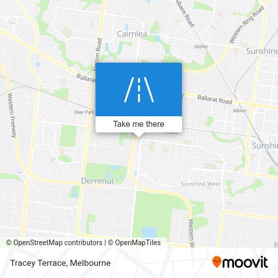 Tracey Terrace map