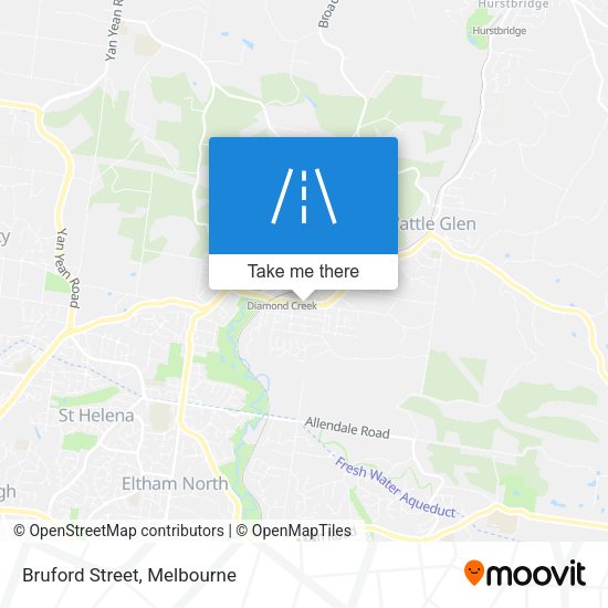 Bruford Street map