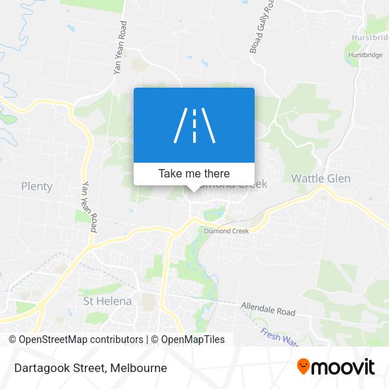 Dartagook Street map