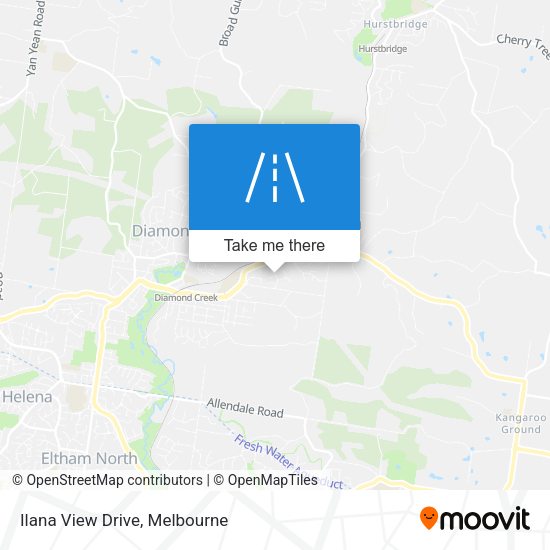 Ilana View Drive map