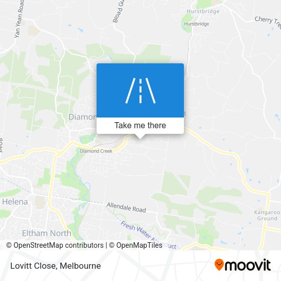 Lovitt Close map