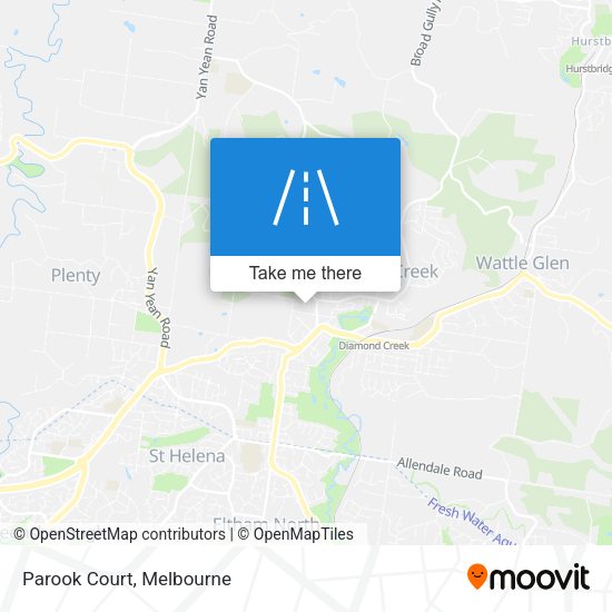 Parook Court map
