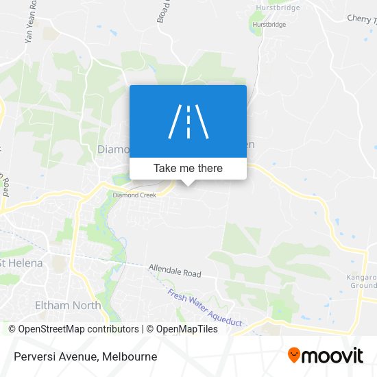 Perversi Avenue map