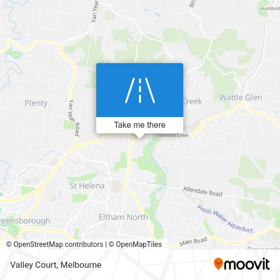 Valley Court map