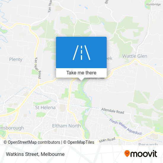 Watkins Street map