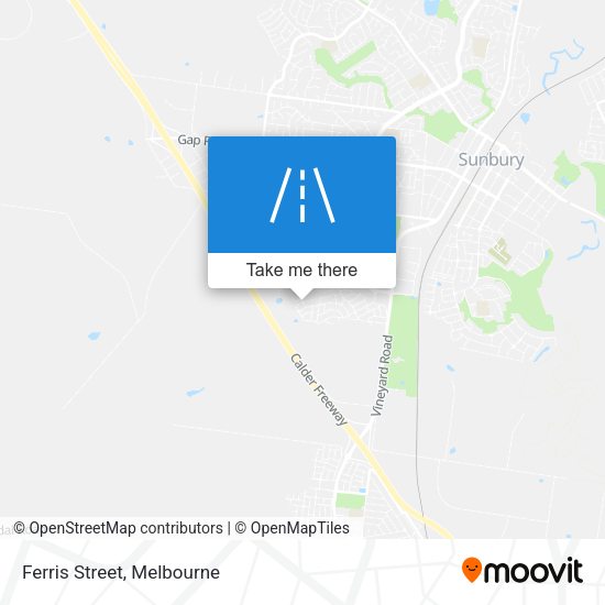 Ferris Street map