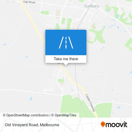 Old Vineyard Road map