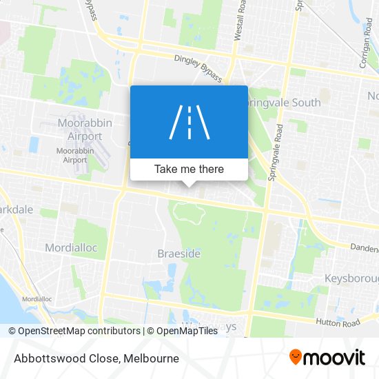 Abbottswood Close map