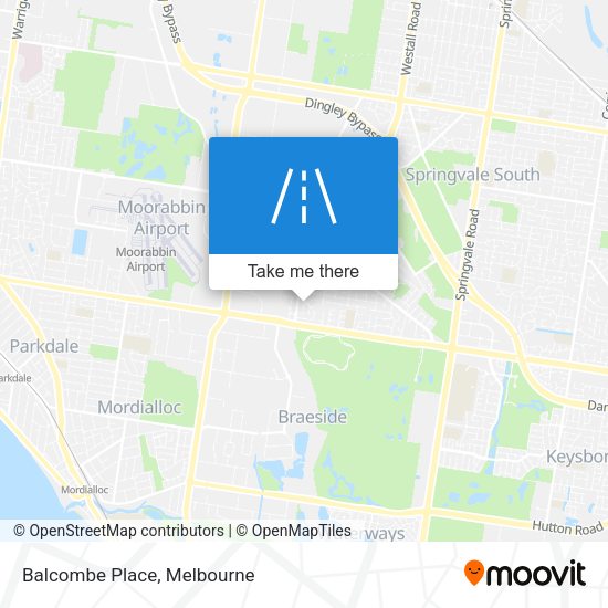Balcombe Place map