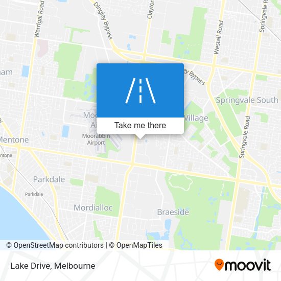 Lake Drive map