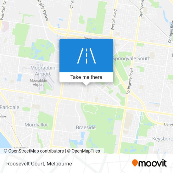 Roosevelt Court map