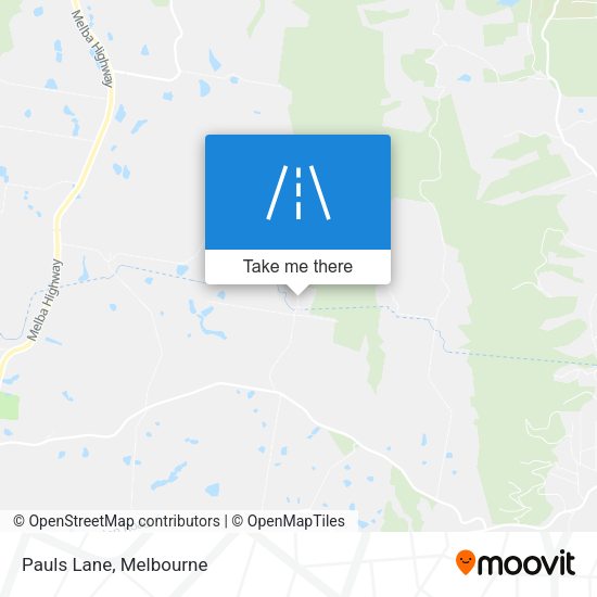 Pauls Lane map