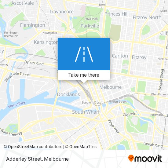 Adderley Street map