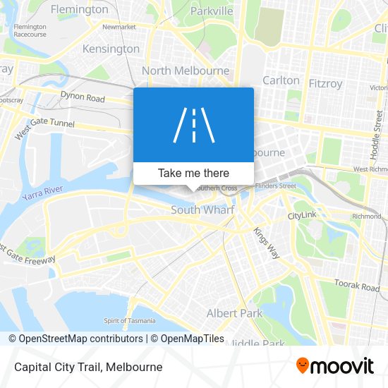 Capital City Trail map