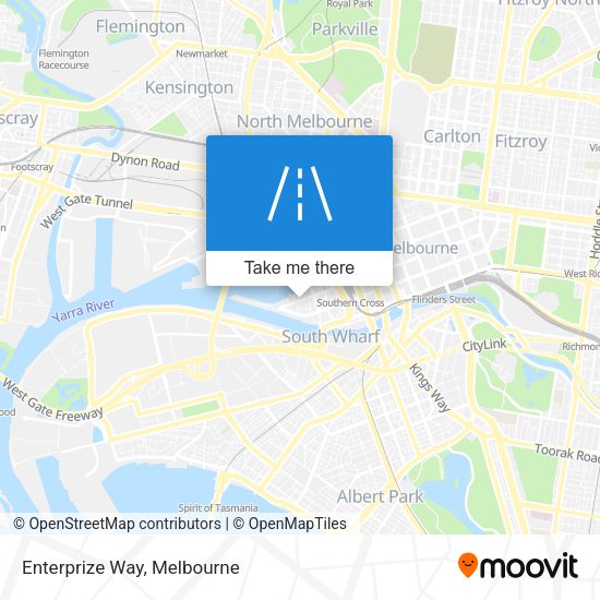 Enterprize Way map