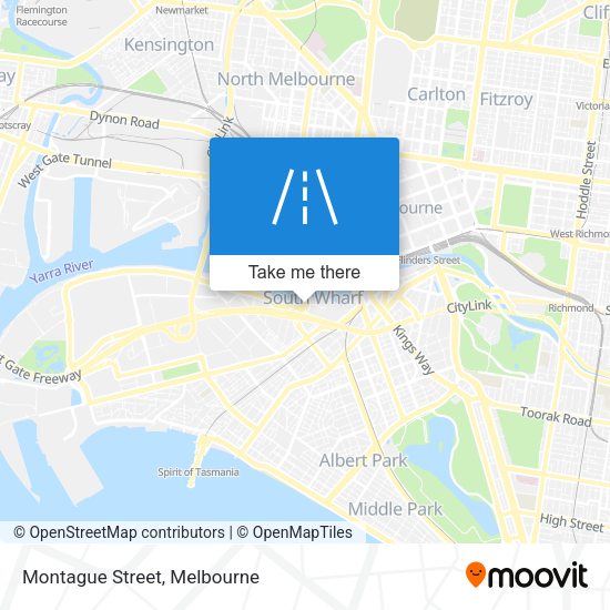 Montague Street map