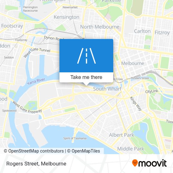 Rogers Street map