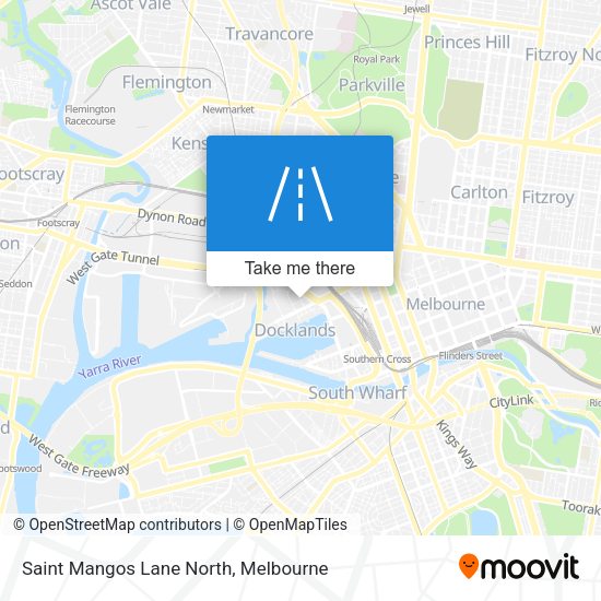 Saint Mangos Lane North map