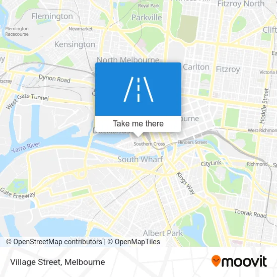 Village Street map
