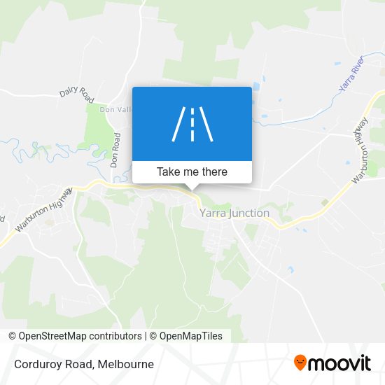 Corduroy Road map