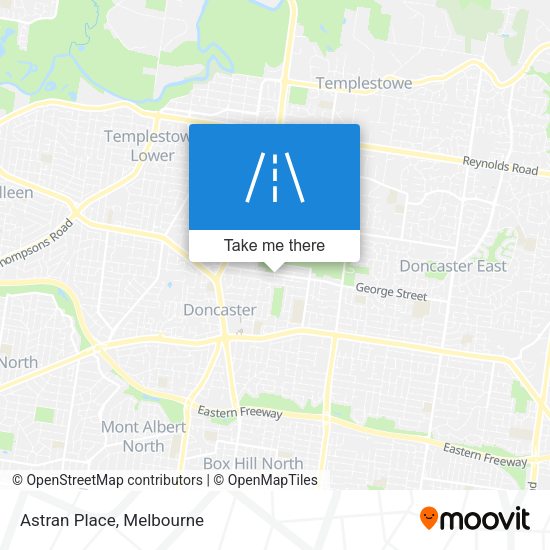 Astran Place map