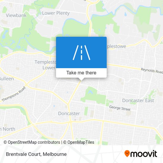 Brentvale Court map