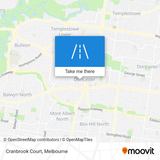 Cranbrook Court map