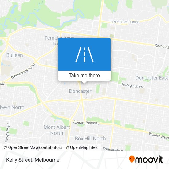 Kelly Street map